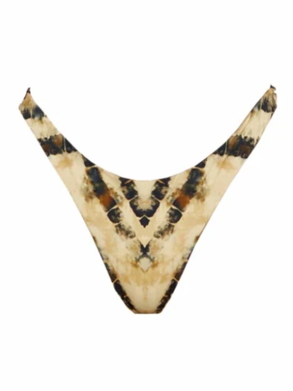 Bamba Jagger Bottom Alligator Print Womens Small High Rise 80s G String Swimwear - Picture 3 of 7